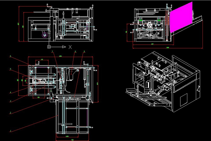 全自動(dòng)開(kāi)箱機(jī)圖紙（2）